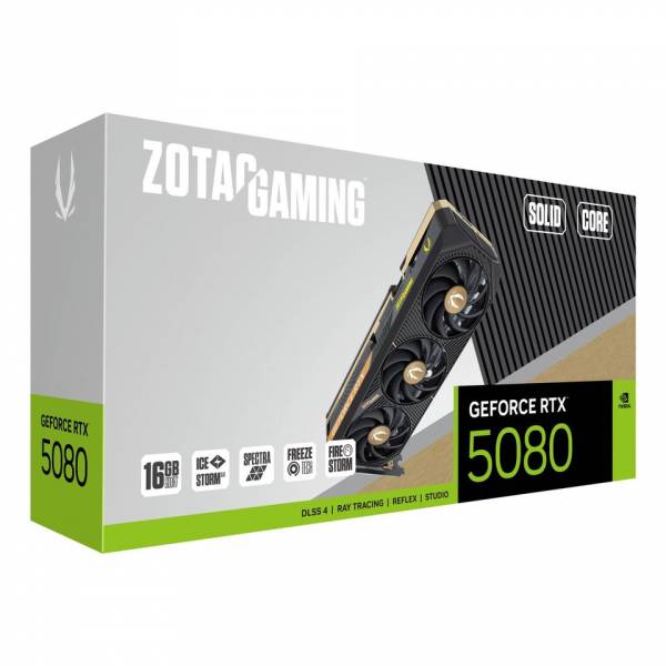 Zotac GeForce RTX 5080 SOLID CORE 16GB GDDR7